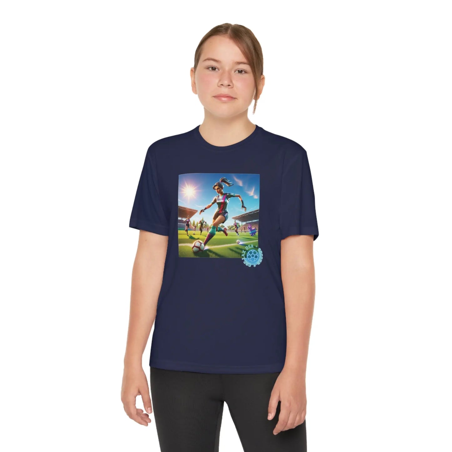Soccer Gamer Youth Competitor Tee Printify