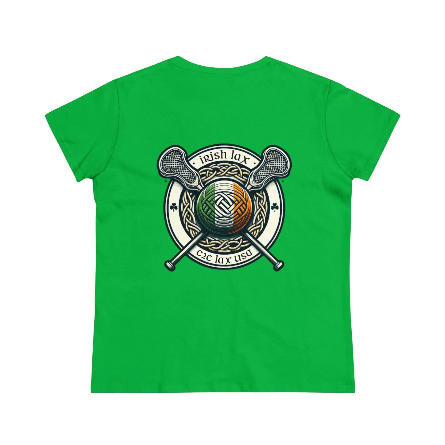 Irish Pride Women's Midweight Cotton Tee Printify