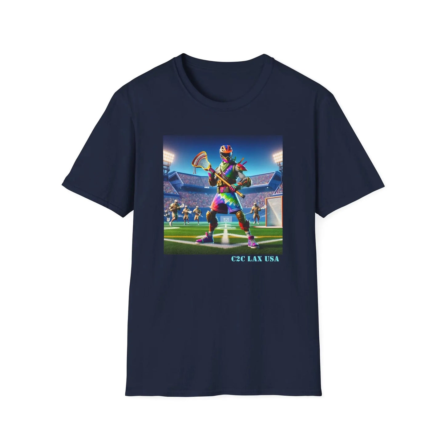 Gamer Lax Cotton Unisex Softstyle T-Shirt Printify