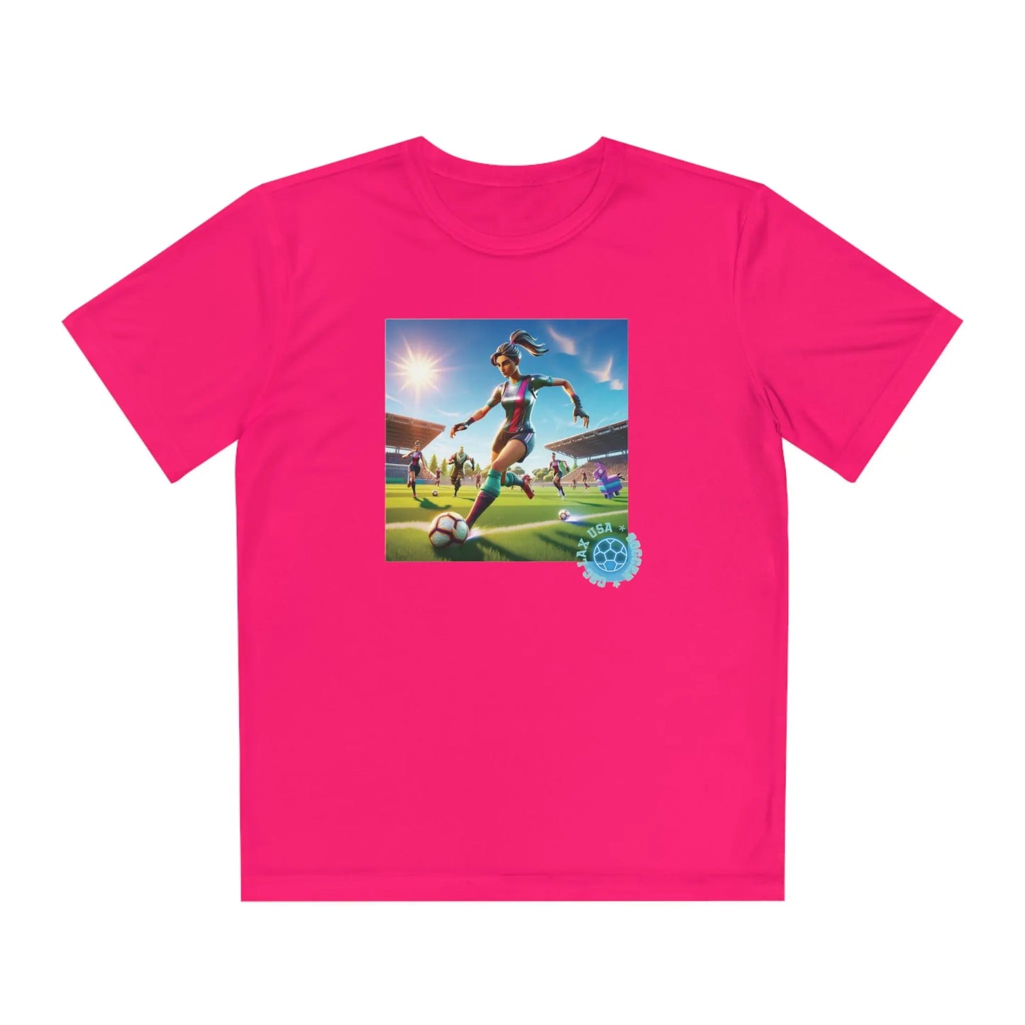 Soccer Gamer Youth Competitor Tee Printify