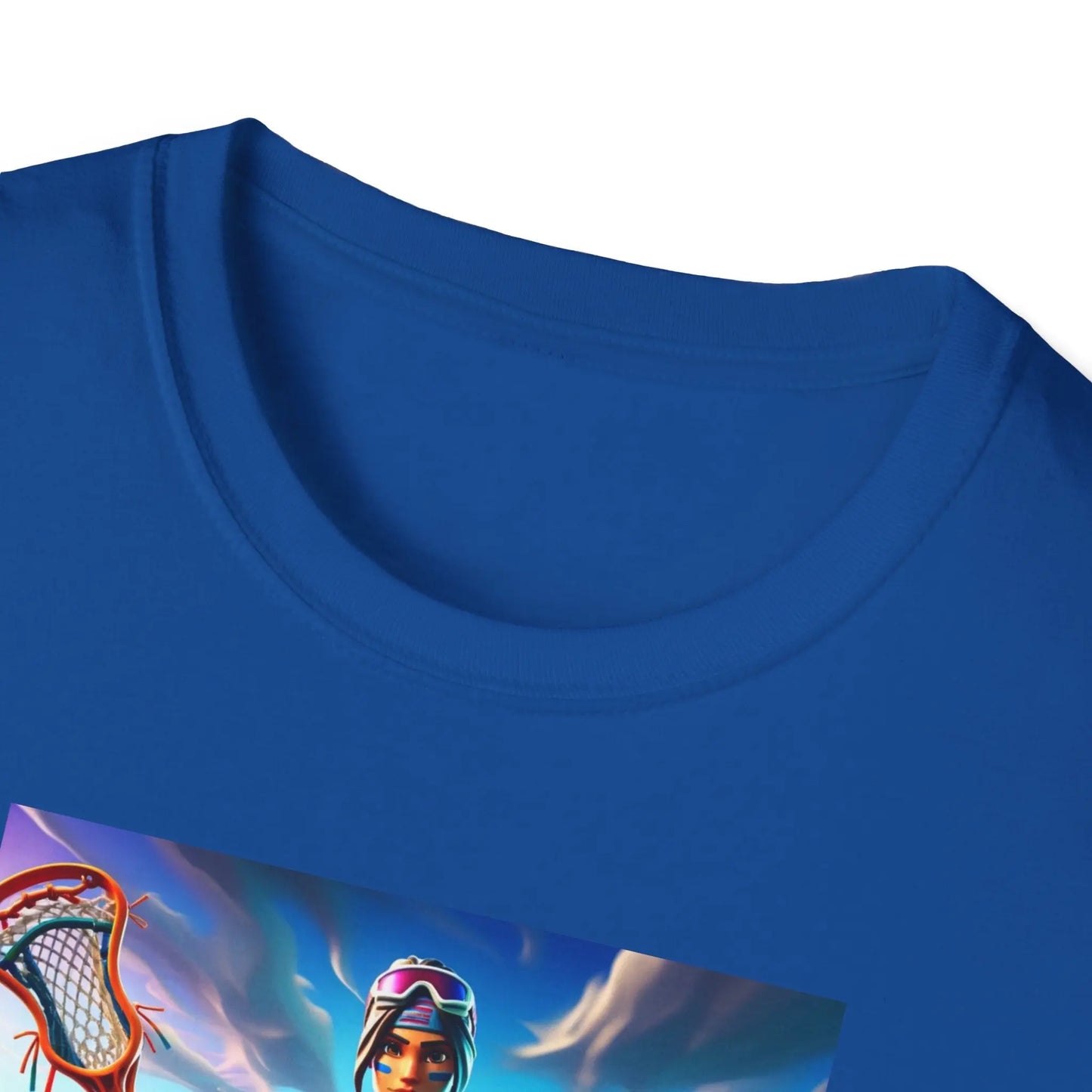 Gamer Girl Lax Cotton Unisex Softstyle T-Shirt Printify