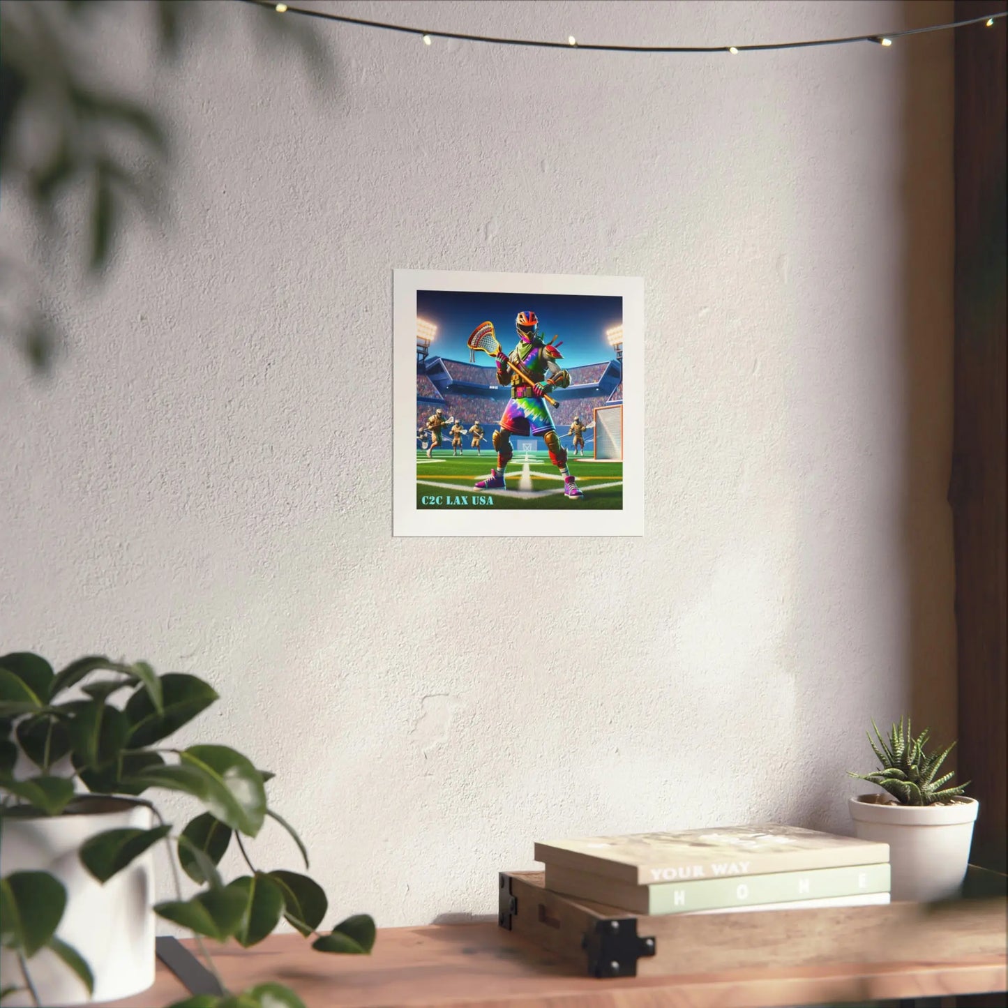 LAX GAMER Matte Vertical Posters Printify