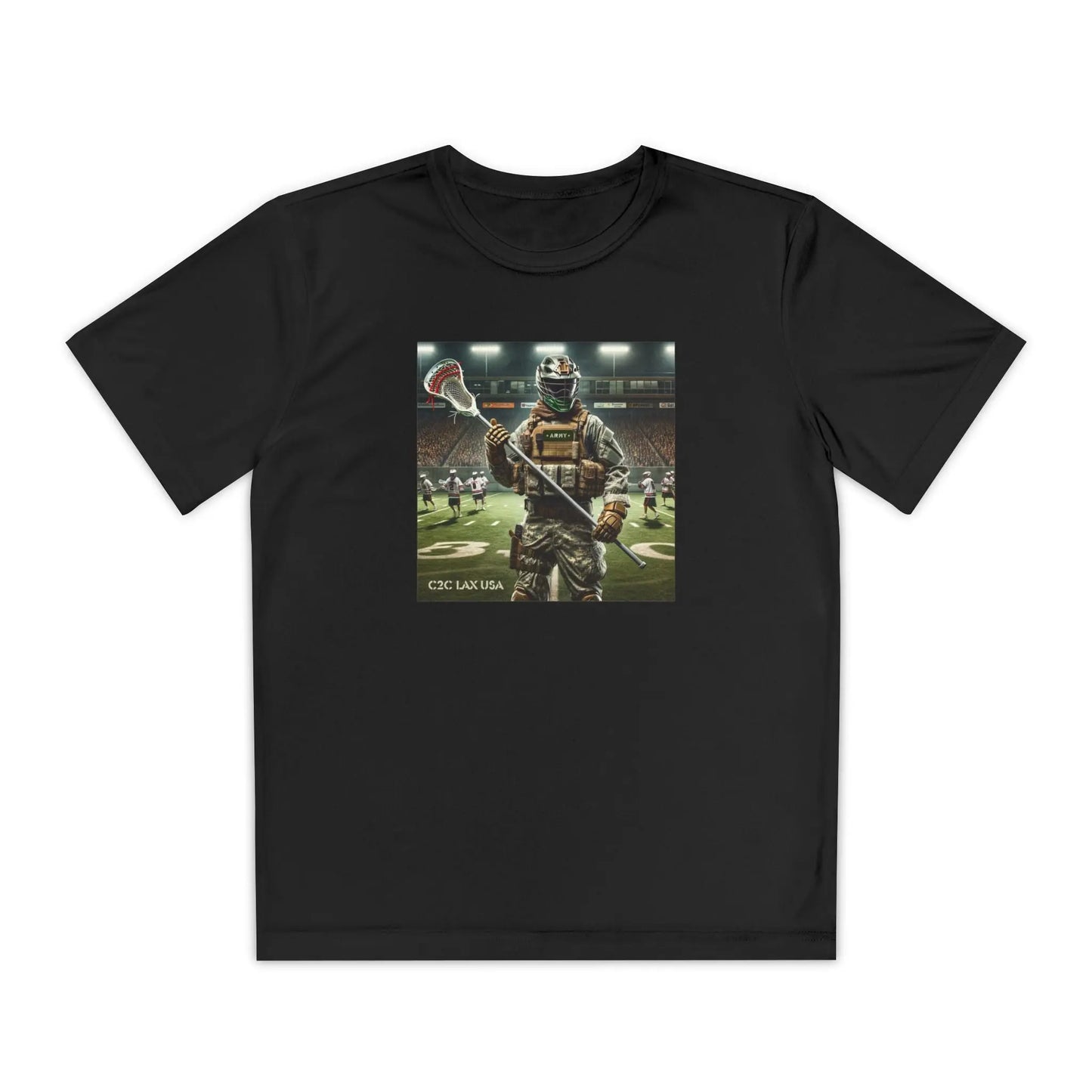ARMY Lacrosse Youth Competitor Tee Printify