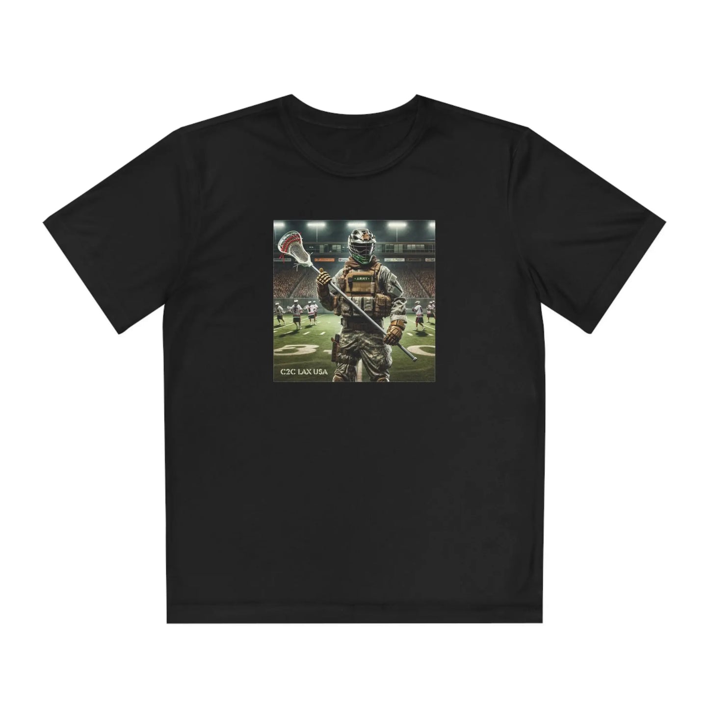 Army Gamer Youth Moisture Wicking Tee Printify