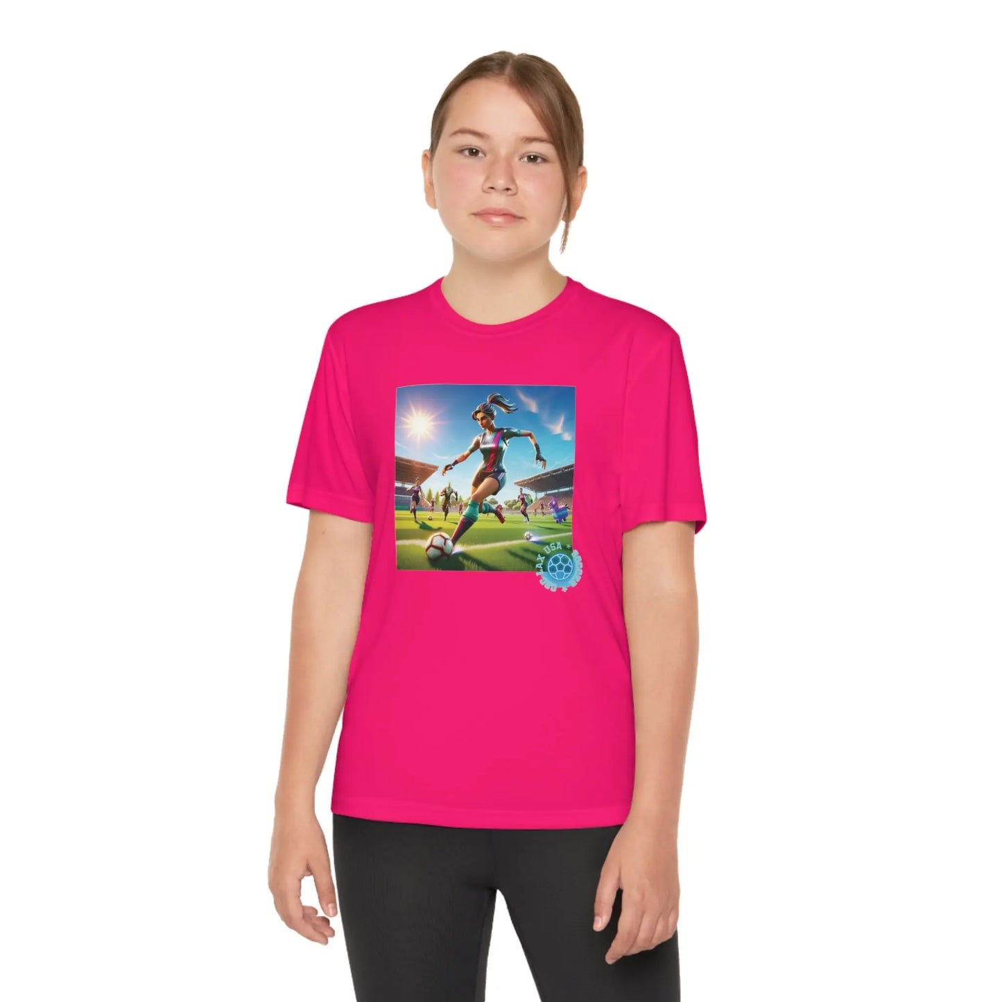 Soccer Gamer Youth Competitor Tee Printify