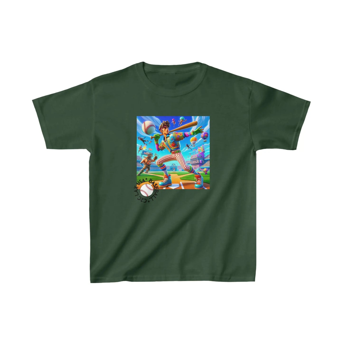 Baseball Kids Heavy Cotton™ Tee Printify