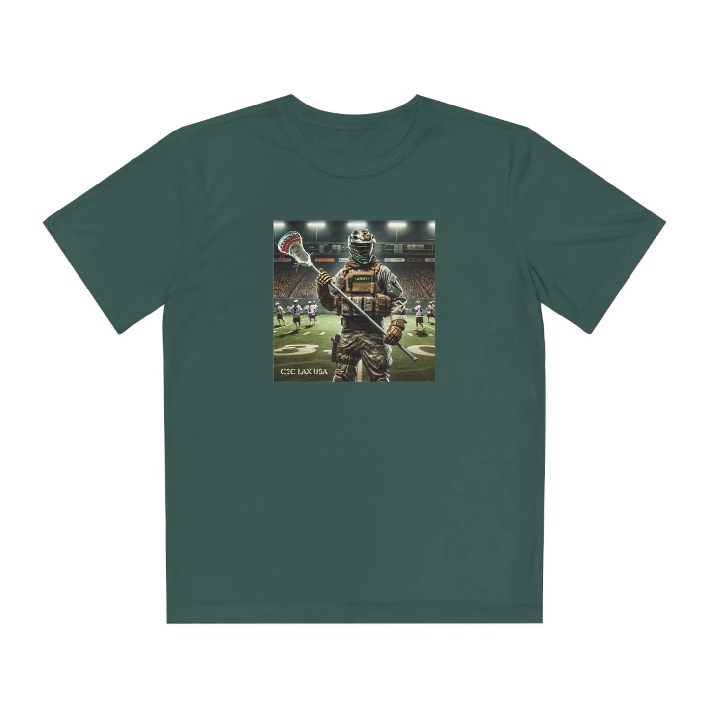 Army Gamer Youth Moisture Wicking Tee Printify