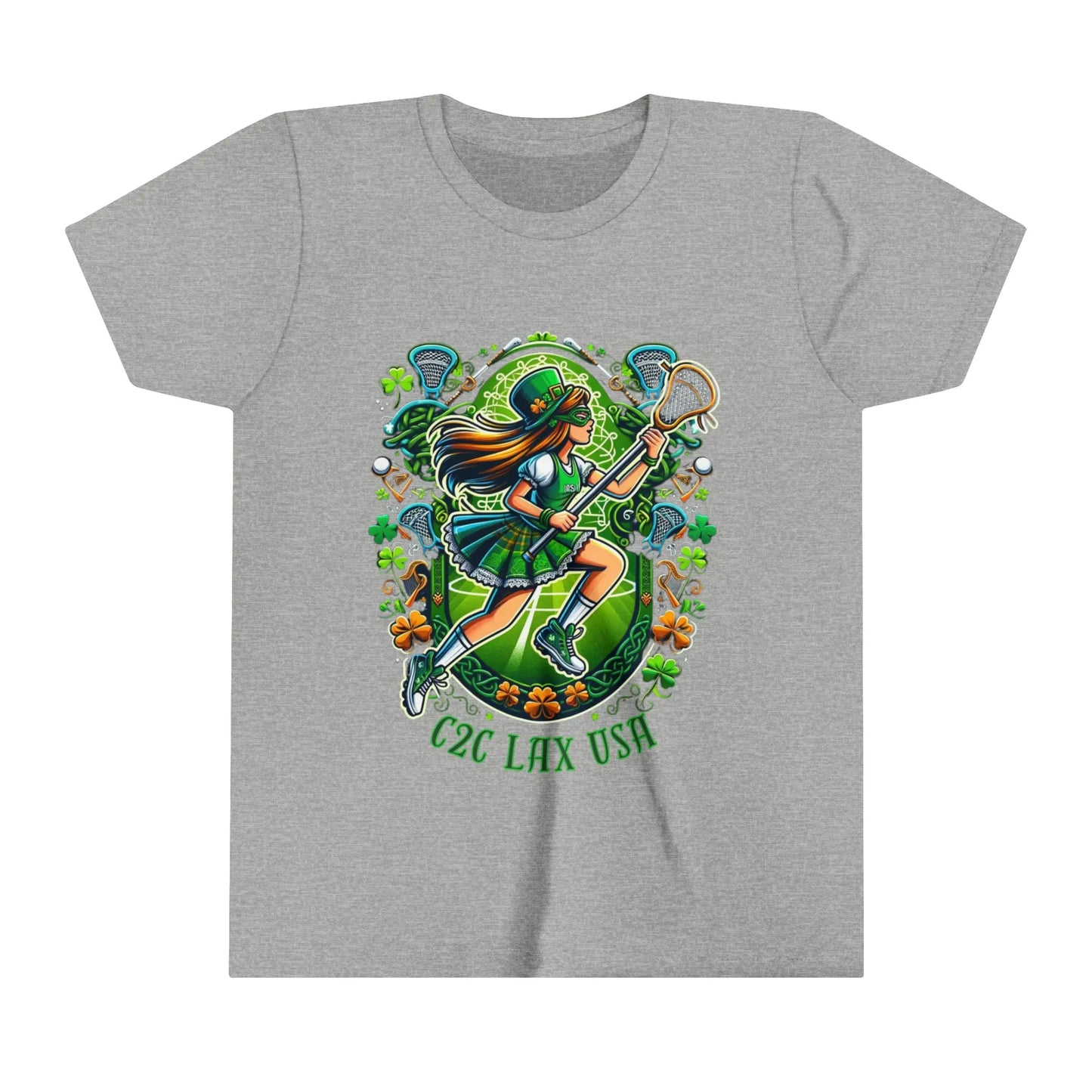 CELTIC Girl Youth Short Sleeve Tee Printify