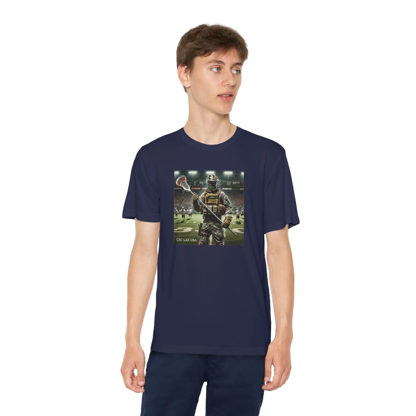 Army Gamer Youth Moisture Wicking Tee Printify