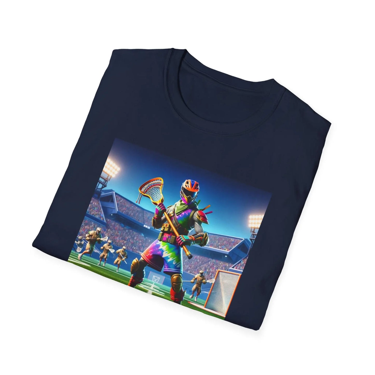 Gamer Lax Cotton Unisex Softstyle T-Shirt Printify