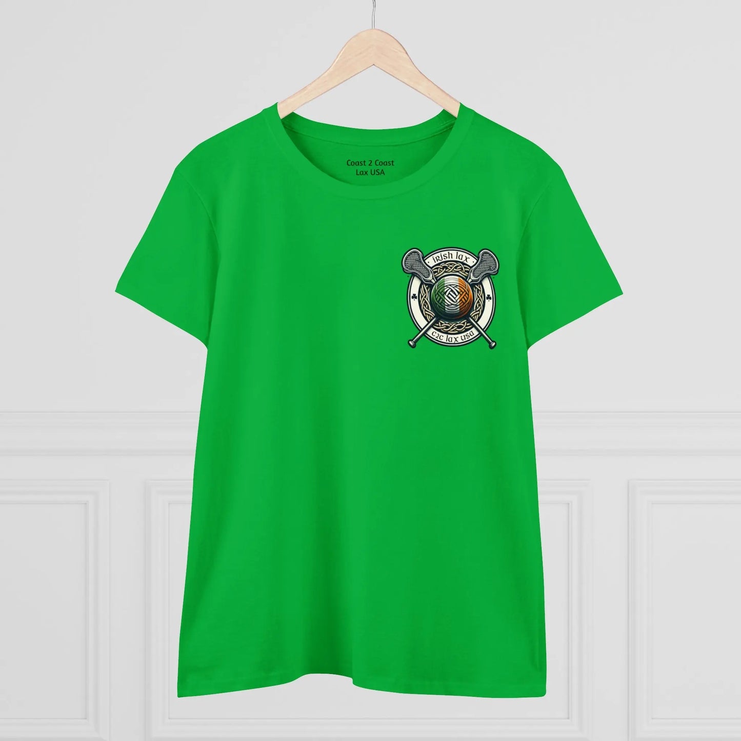 Irish Pride Women's Midweight Cotton Tee Printify
