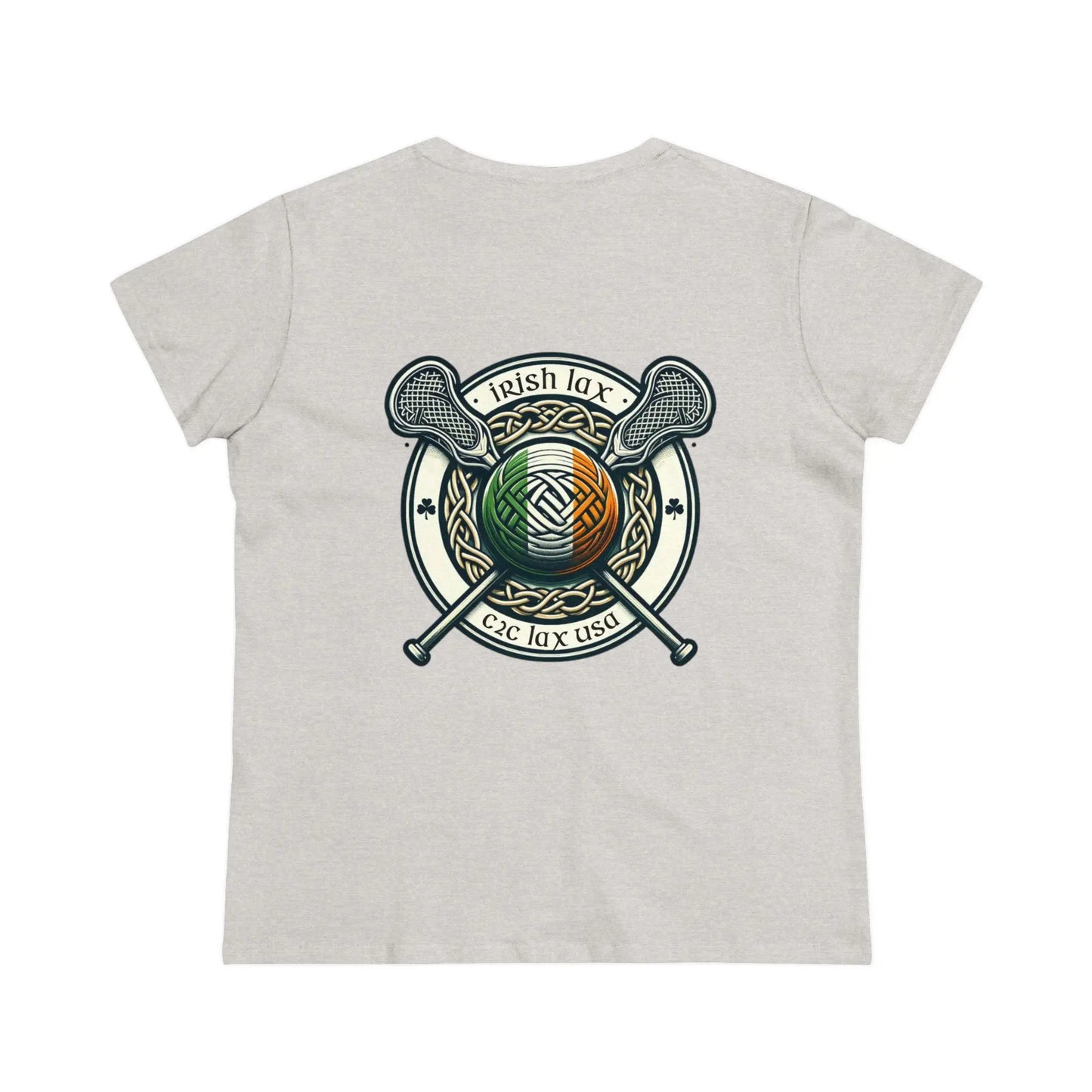 Irish Pride Women's Midweight Cotton Tee Printify