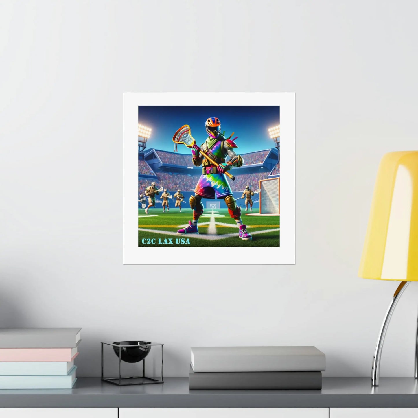 LAX GAMER Matte Vertical Posters Printify