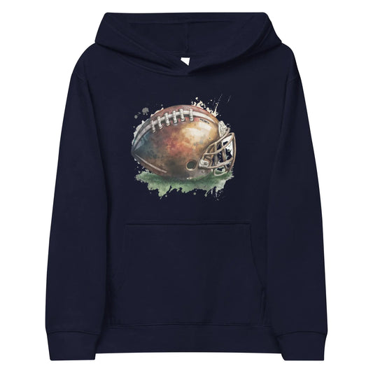 Kids Football Paint fleece hoodie Coast 2 Coast Lax USA