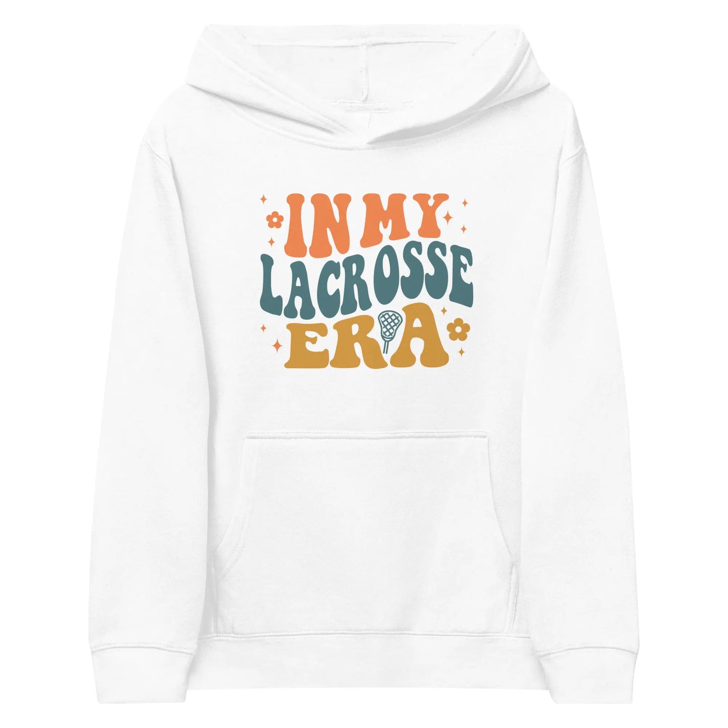 In My Lacrosse Era Kids fleece hoodie Coast 2 Coast Lax USA