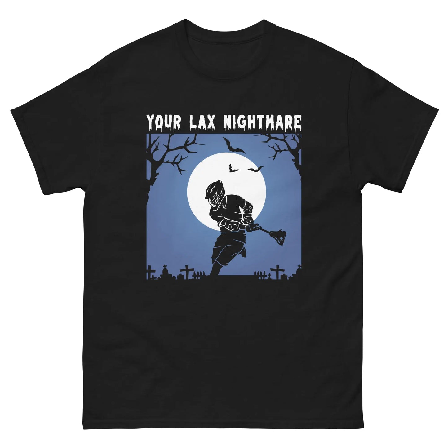 Halloween Lacrosse Nightmare Men's classic tee Coast 2 Coast Lax USA