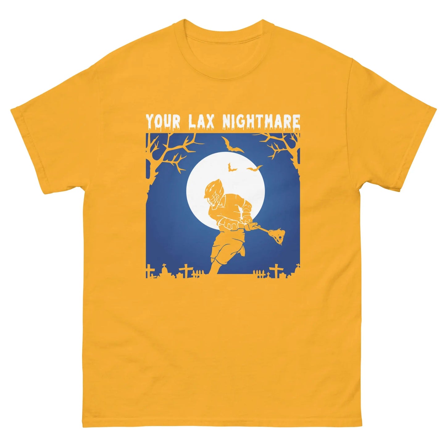 Halloween Lacrosse Nightmare Men's classic tee Coast 2 Coast Lax USA
