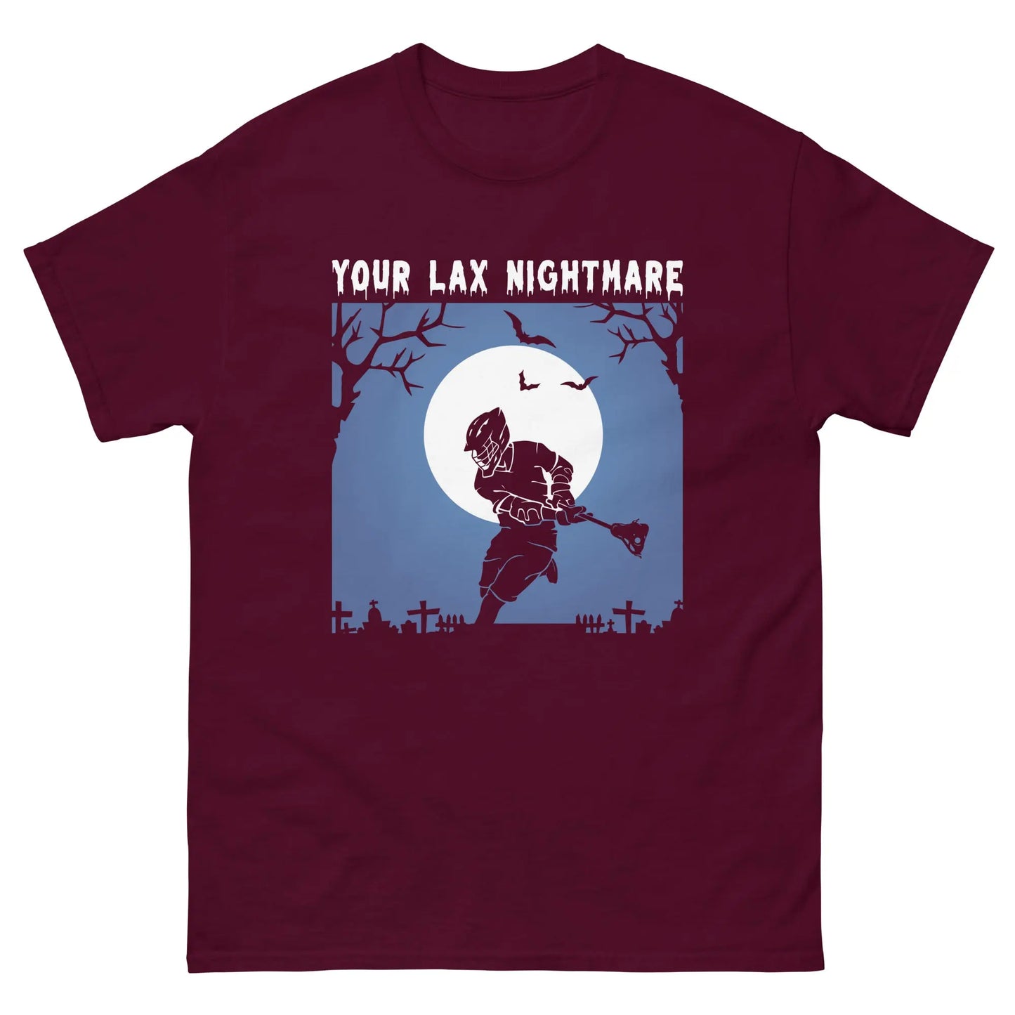 Halloween Lacrosse Nightmare Men's classic tee Coast 2 Coast Lax USA