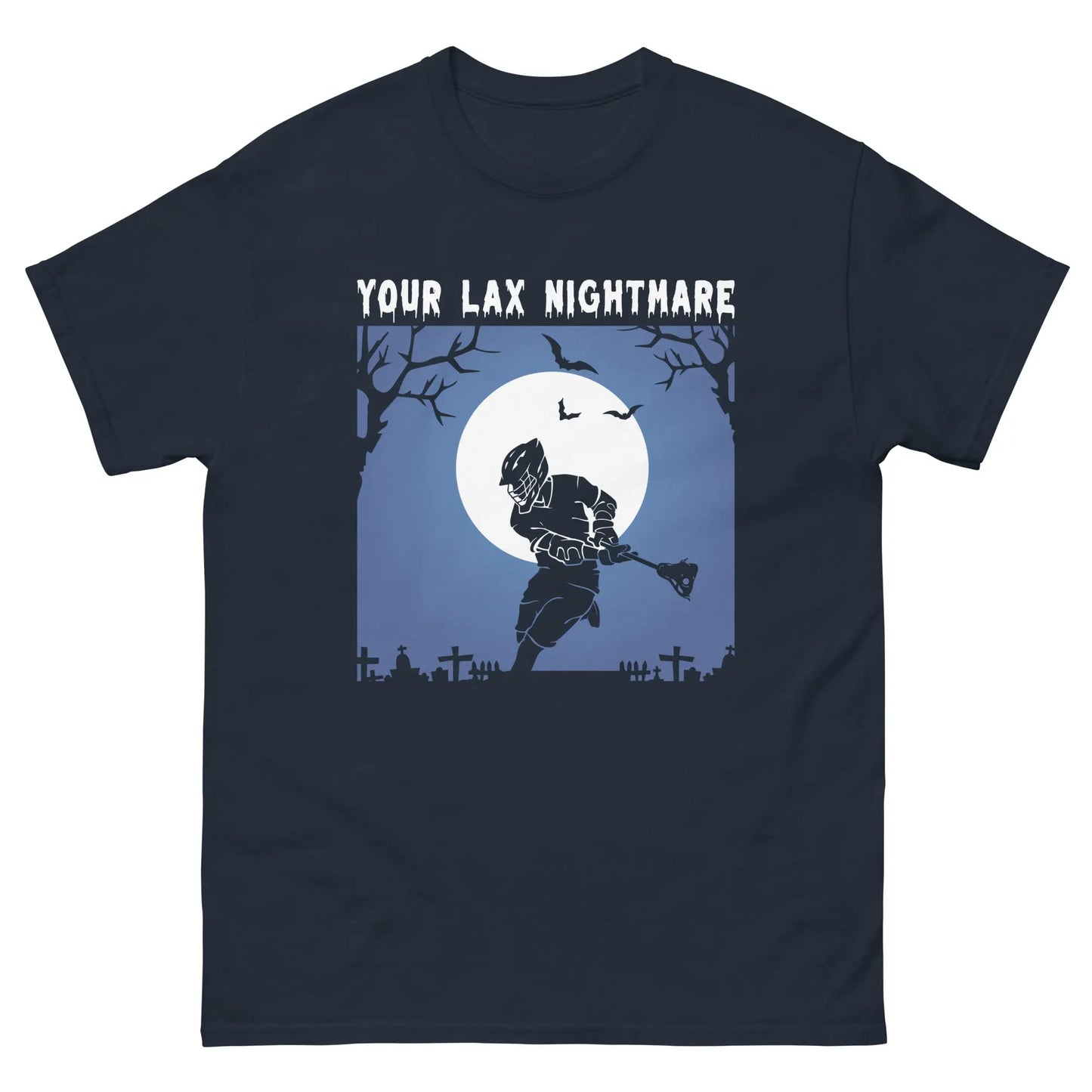 Halloween Lacrosse Nightmare Men's classic tee Coast 2 Coast Lax USA