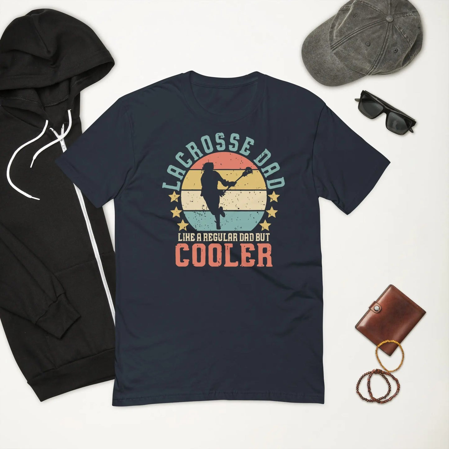 Lacrosse Dad Short Sleeve T-shirt Coast 2 Coast Lax USA