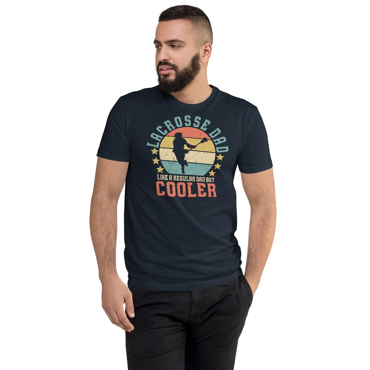 Lacrosse Dad Short Sleeve T-shirt Coast 2 Coast Lax USA