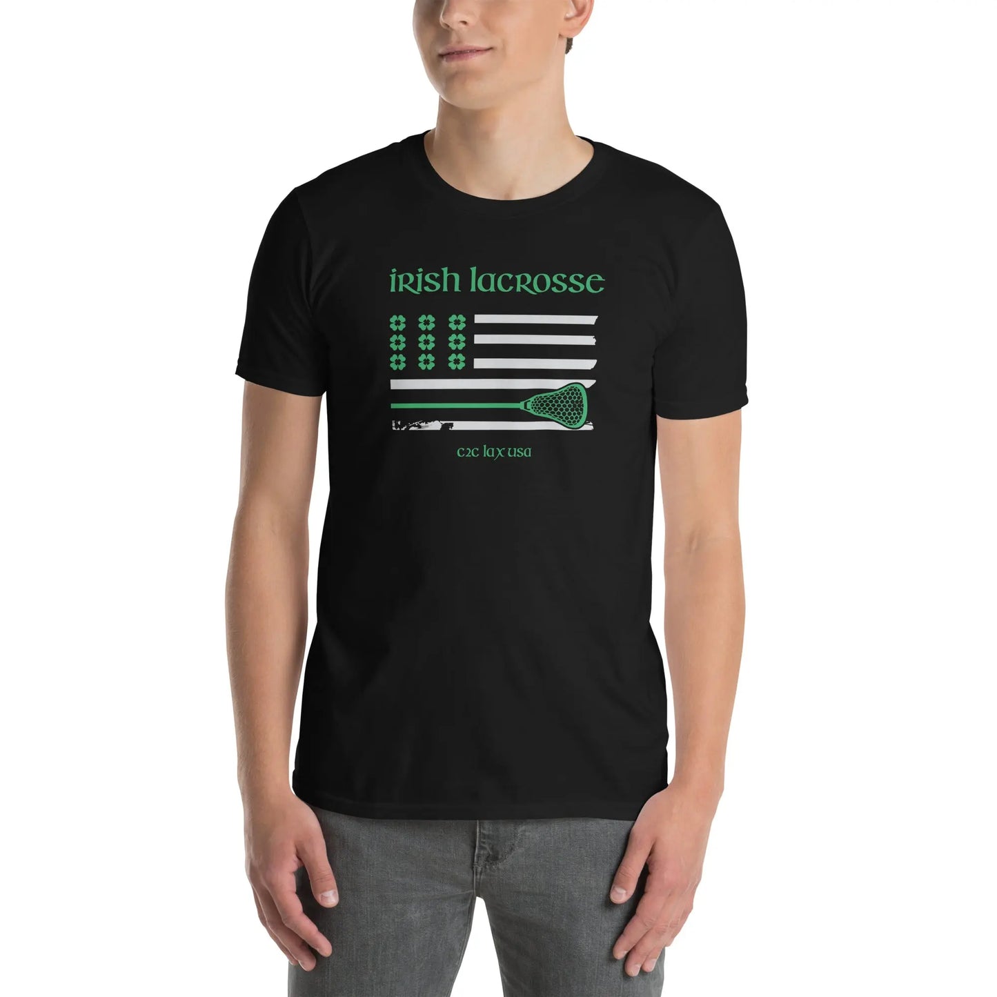 Irish Lacrosse Short-Sleeve Unisex T-Shirt Coast 2 Coast Lax USA