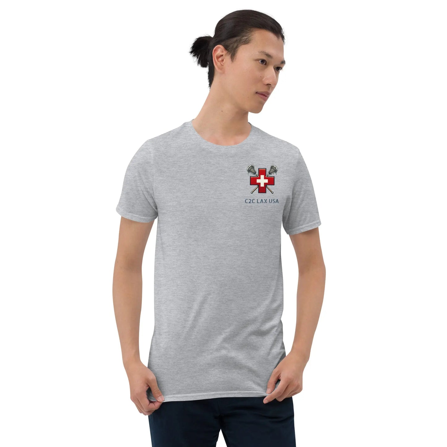 RWB Short-Sleeve Unisex T-Shirt Coast 2 Coast Lax USA