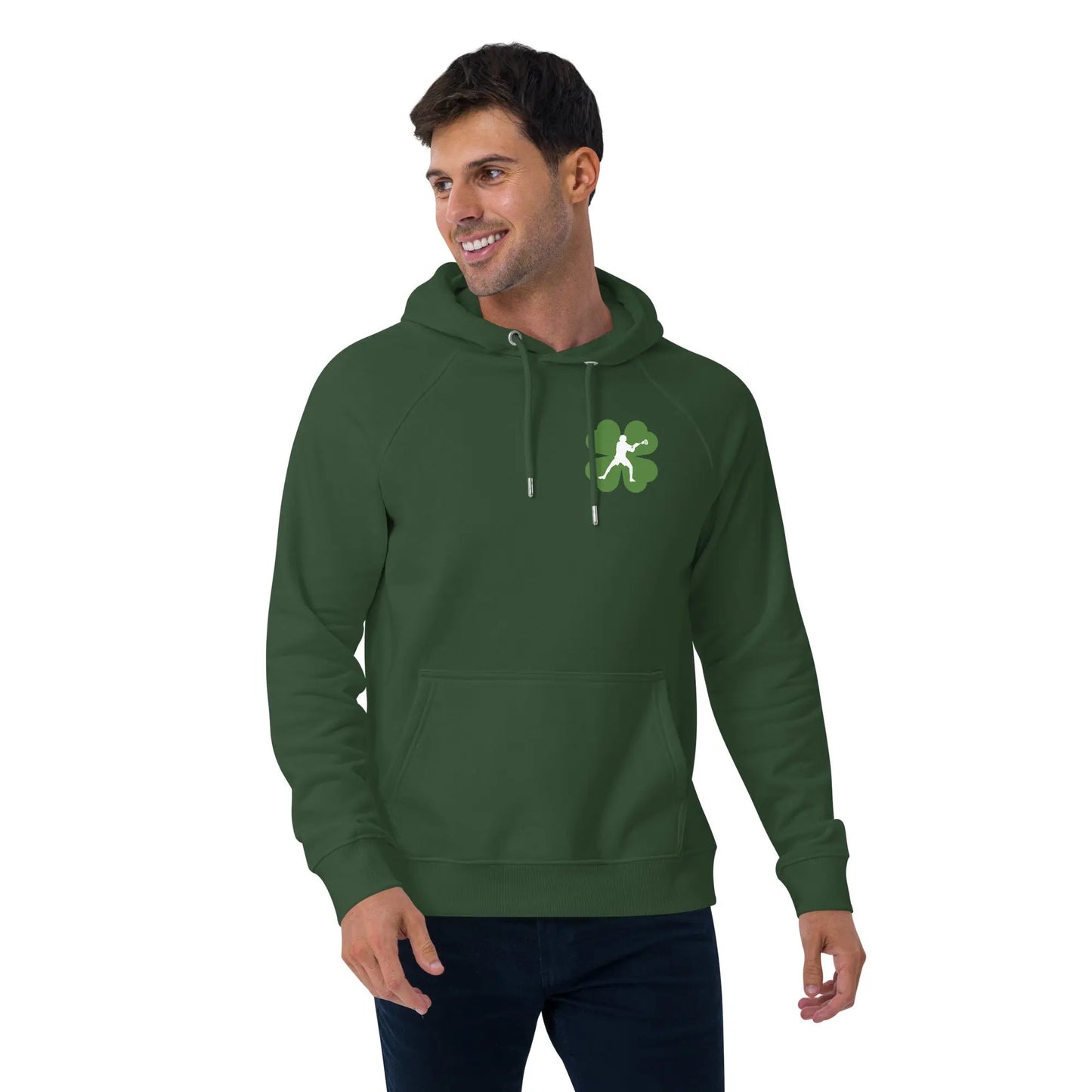 Unisex Shenanigans Lacrosse Eco Raglan Hoodie Coast 2 Coast Lax USA