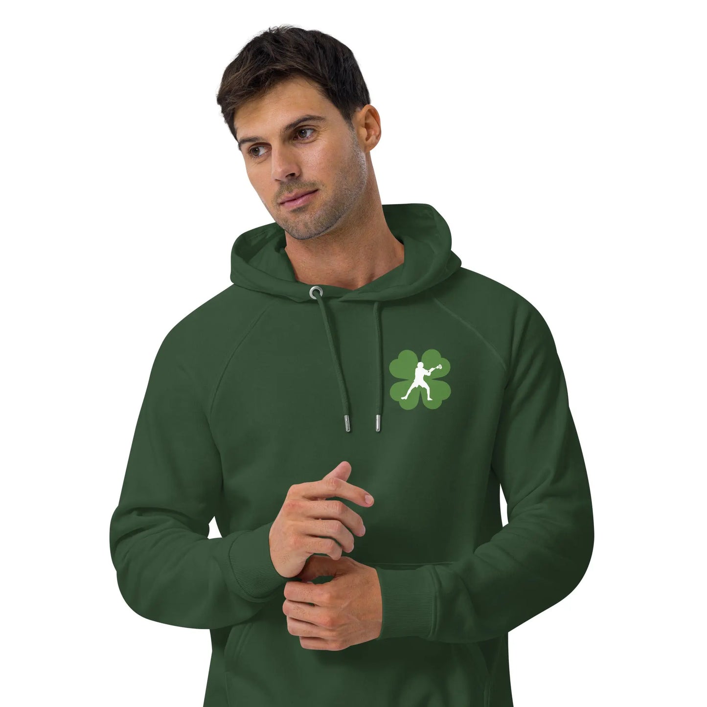 Unisex Shenanigans Lacrosse Eco Raglan Hoodie Coast 2 Coast Lax USA