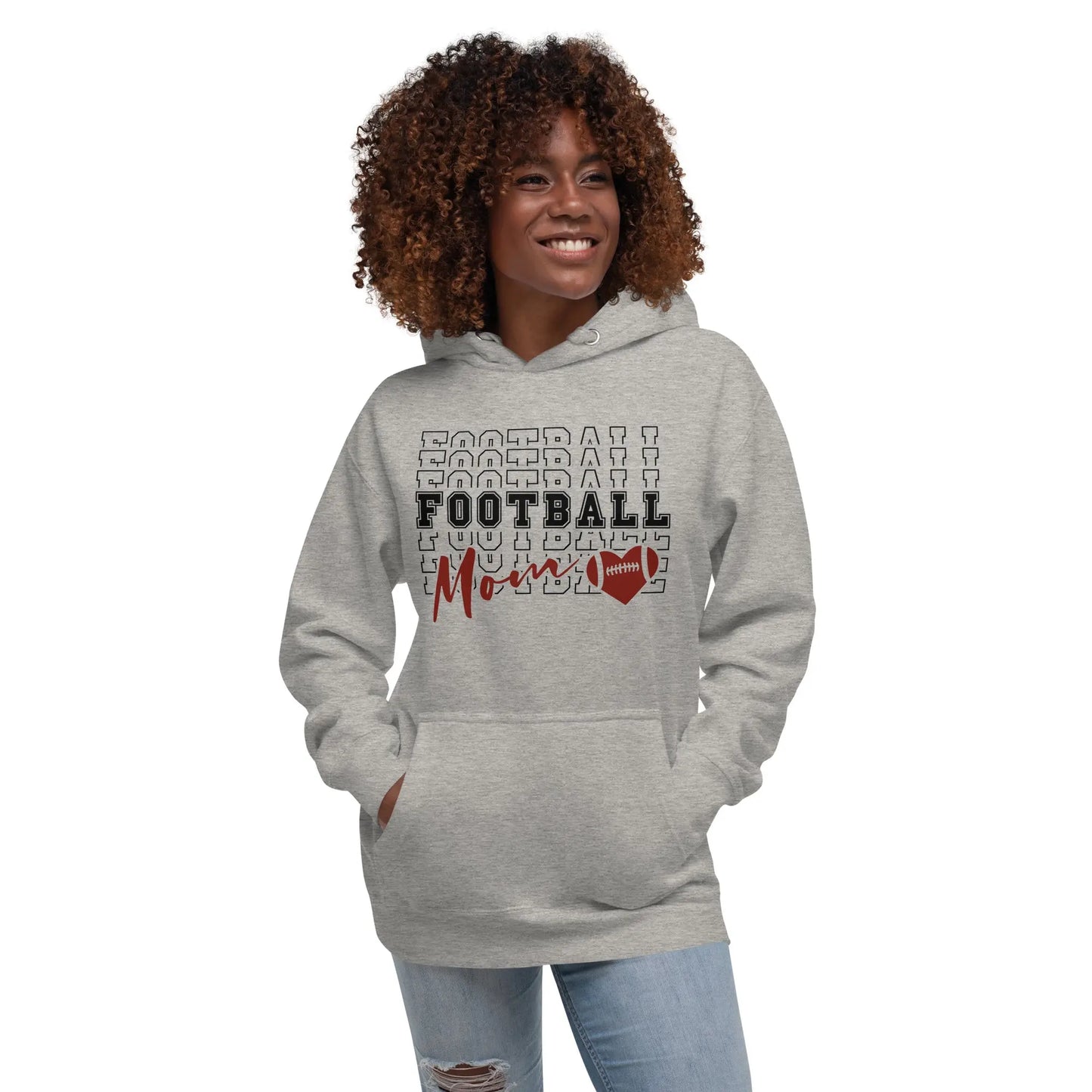 Football Mom Hoodie Coast 2 Coast Lax USA