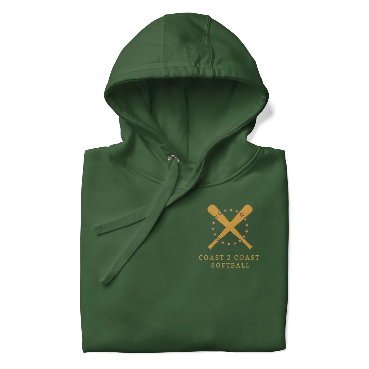 Softball Unisex Hoodie Coast 2 Coast Lax USA