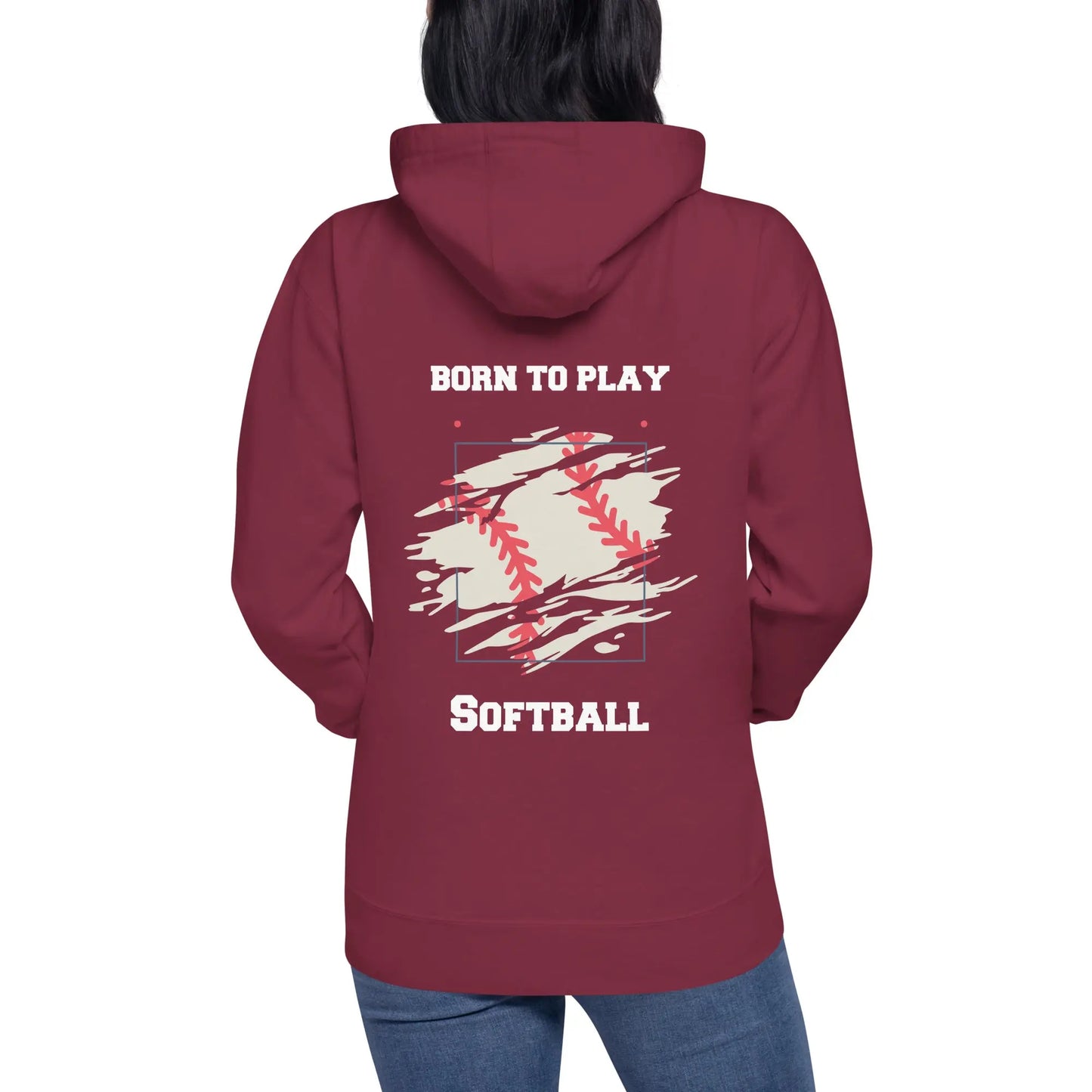 Softball Unisex Hoodie Coast 2 Coast Lax USA