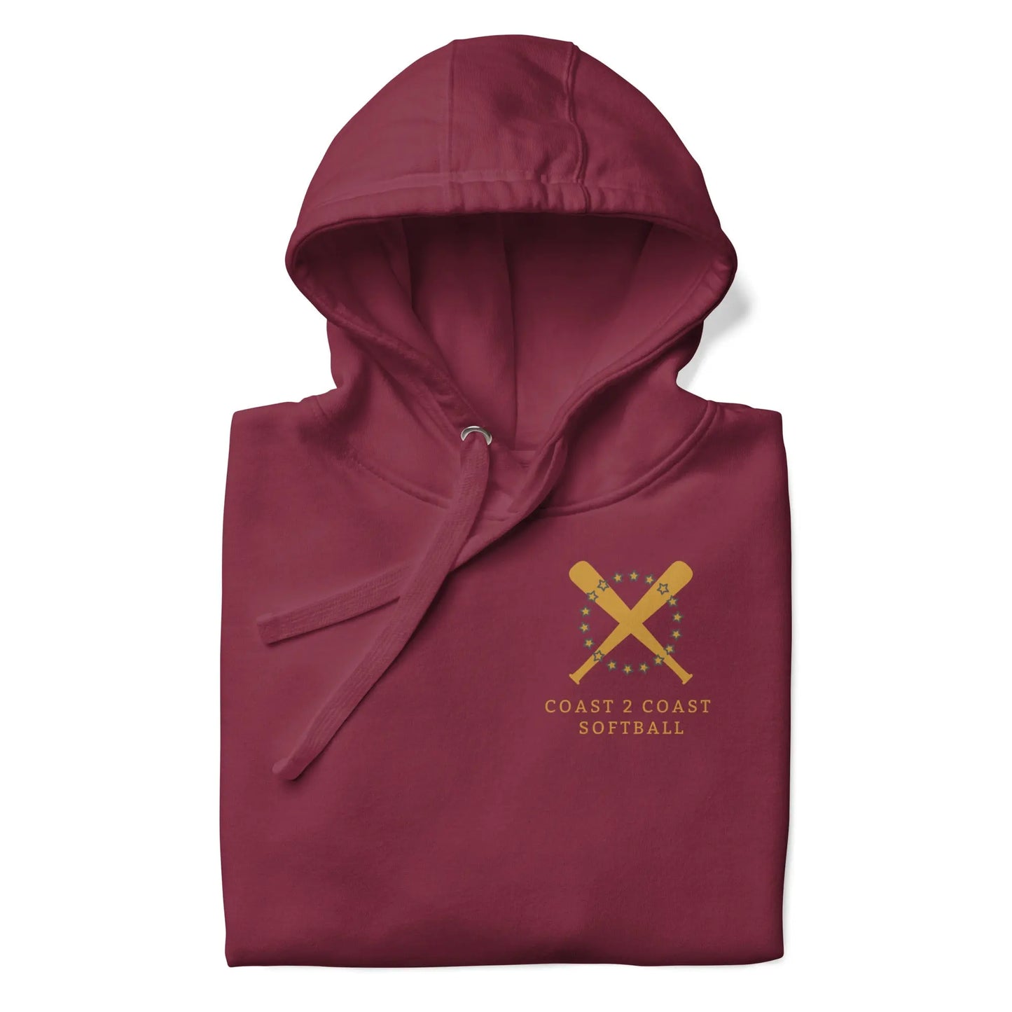 Softball Unisex Hoodie Coast 2 Coast Lax USA