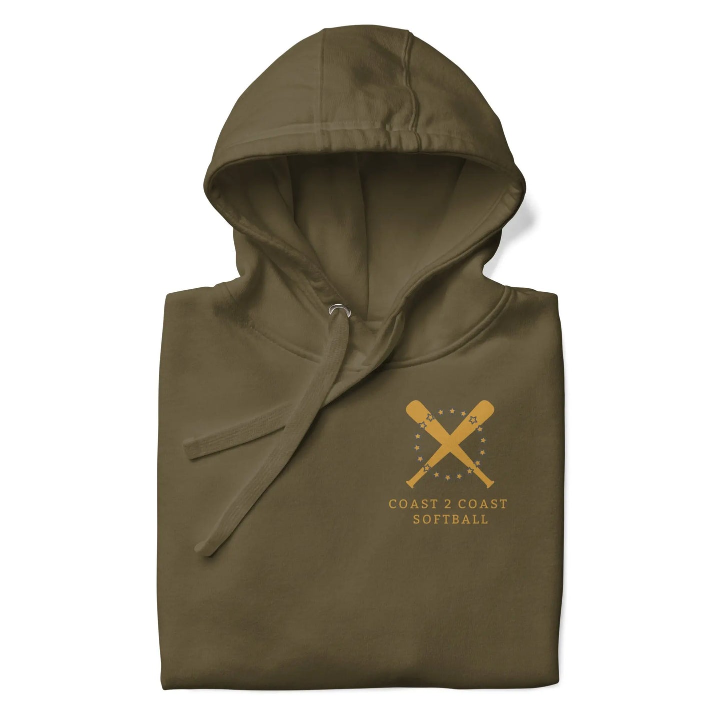 Softball Unisex Hoodie Coast 2 Coast Lax USA