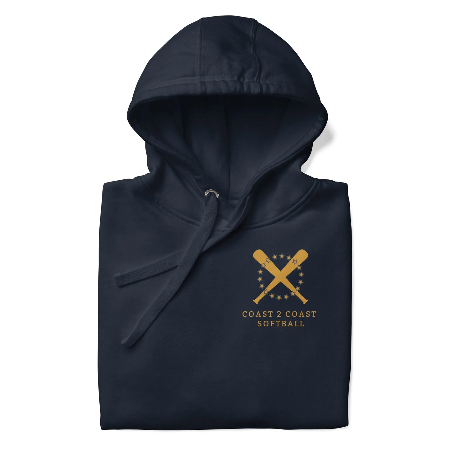 Softball Unisex Hoodie Coast 2 Coast Lax USA