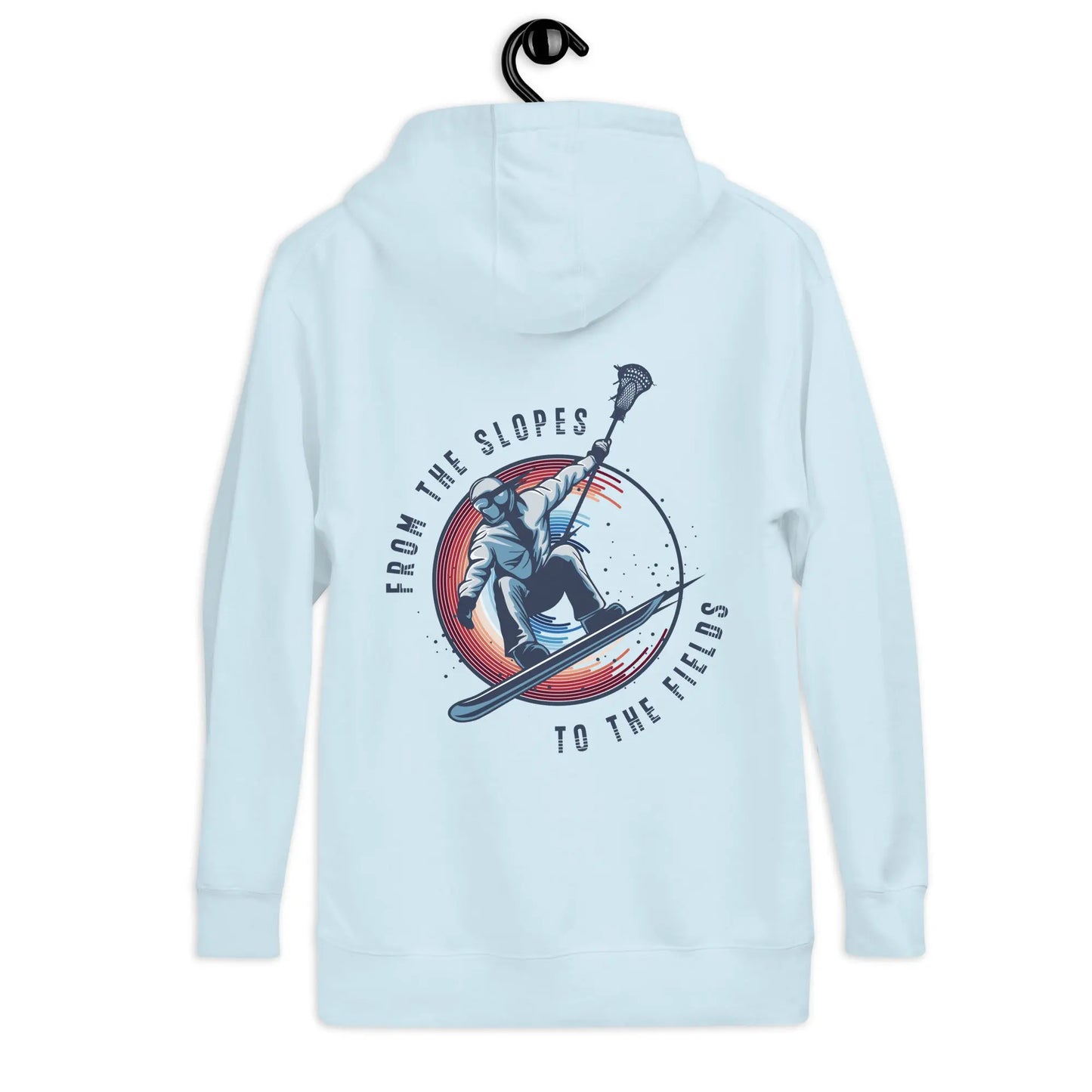 Snowboard Unisex Hoodie Coast 2 Coast Lax USA