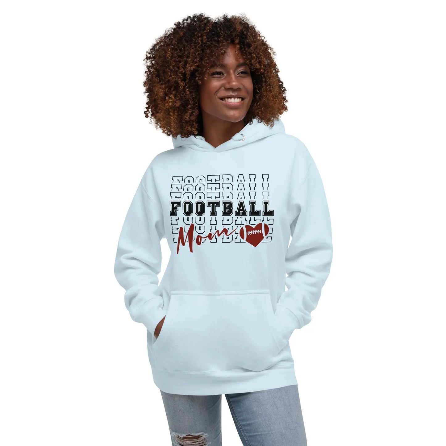 Football Mom Hoodie Coast 2 Coast Lax USA