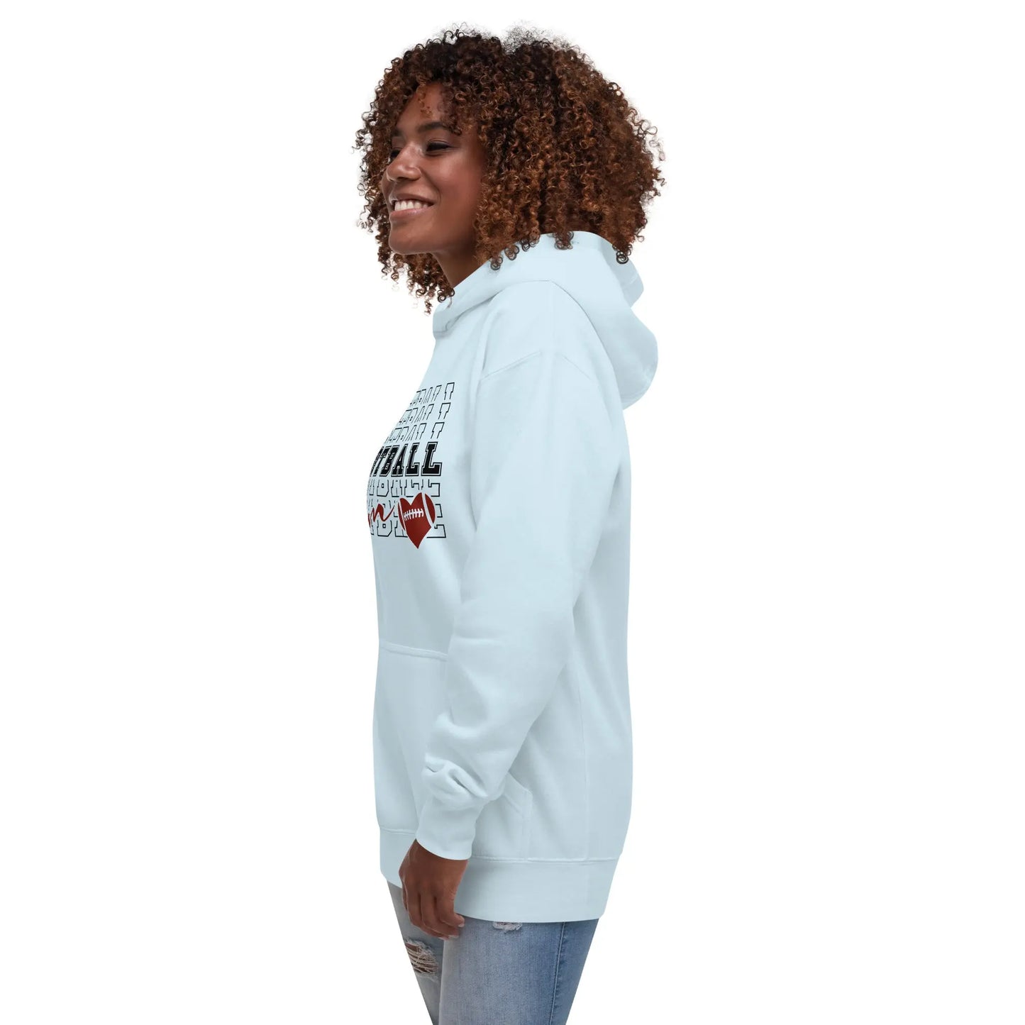 Football Mom Hoodie Coast 2 Coast Lax USA