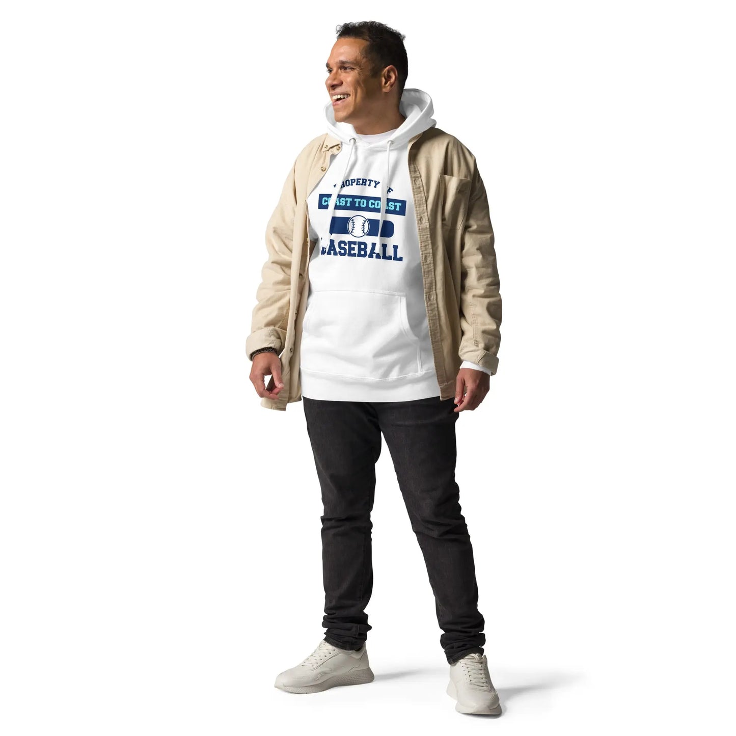 C2C Baseball Unisex Hoodie Coast 2 Coast Lax USA