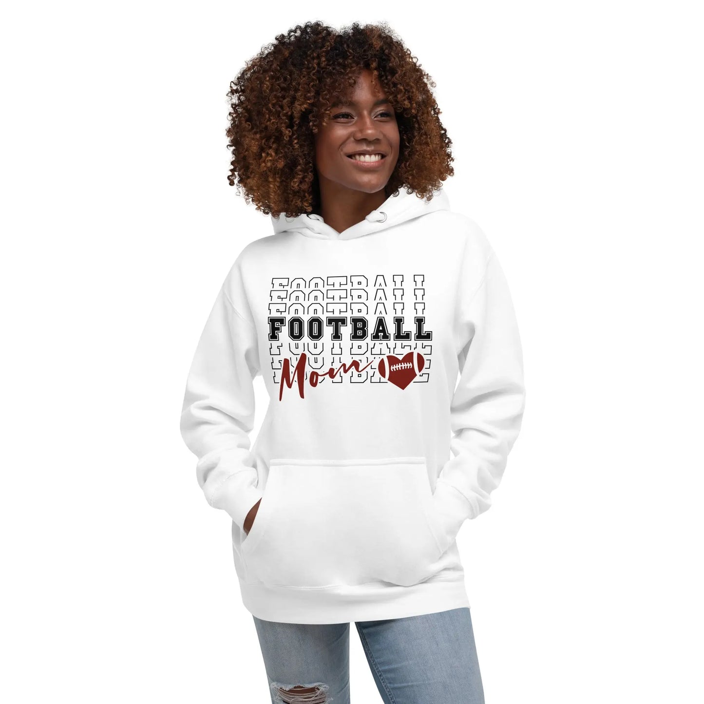 Football Mom Hoodie Coast 2 Coast Lax USA