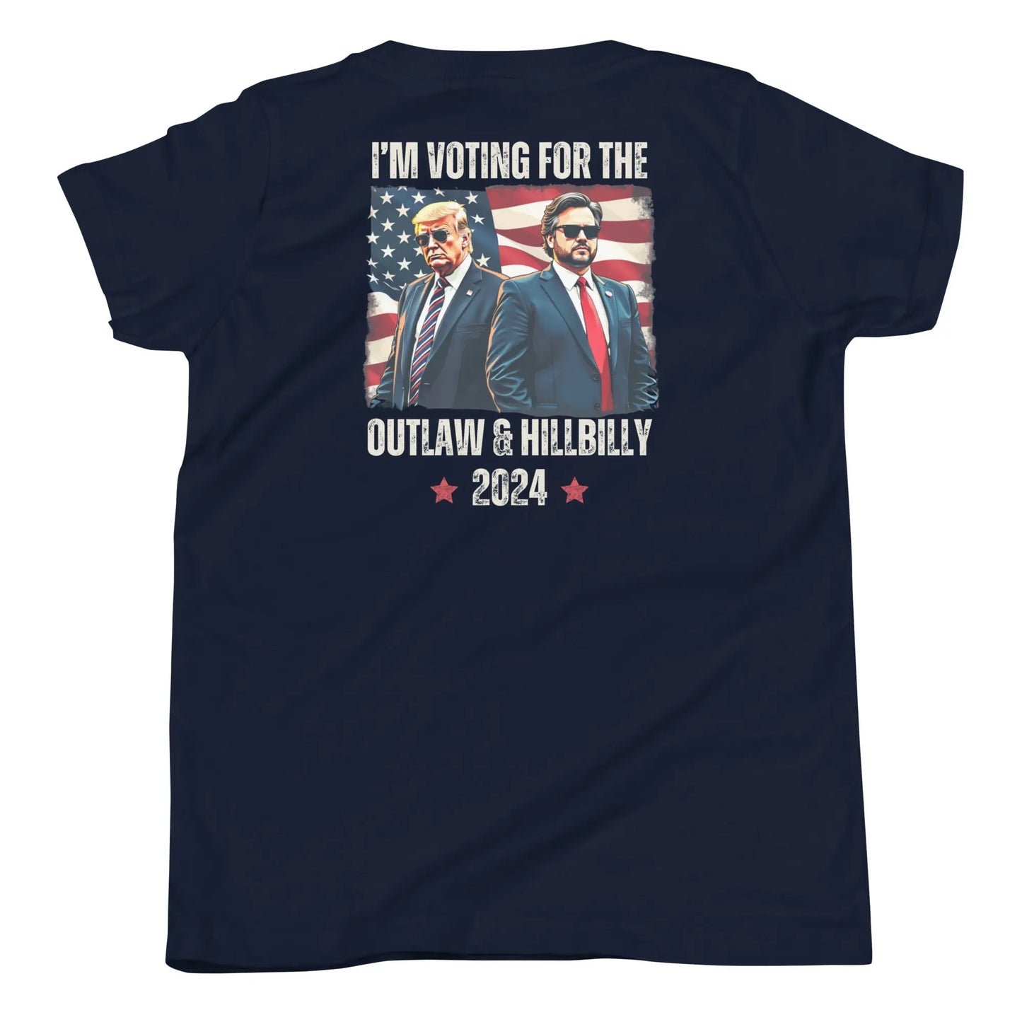 Trump Vance Youth Bella Canvas Tee Coast 2 Coast Lax USA