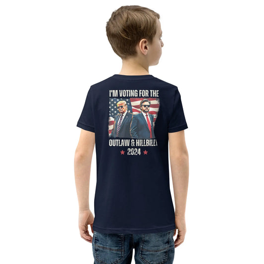 Trump Vance Youth Bella Canvas Tee Coast 2 Coast Lax USA