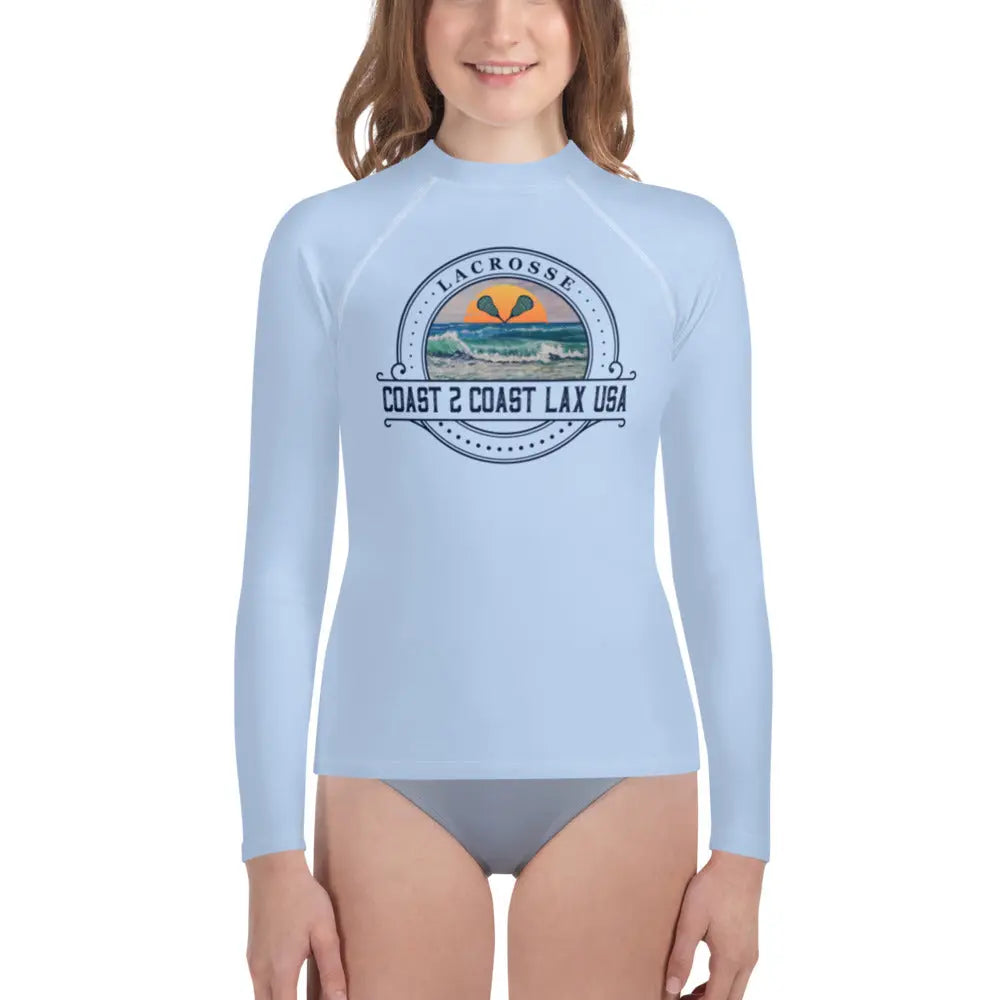 Youth Rash Guard Coast 2 Coast Lax USA