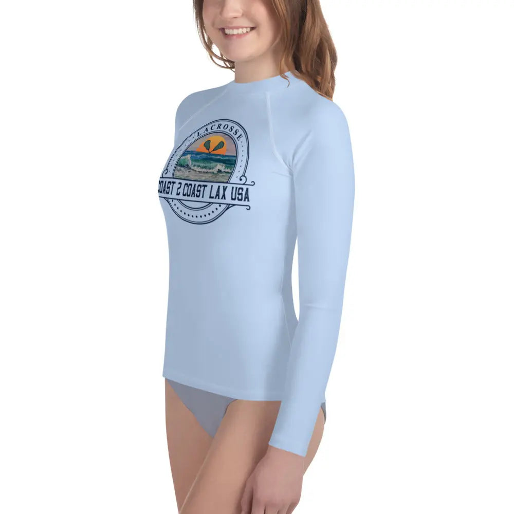 Youth Rash Guard Coast 2 Coast Lax USA
