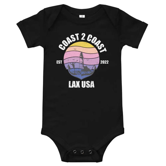 Baby short sleeve one piece Coast 2 Coast Lax USA