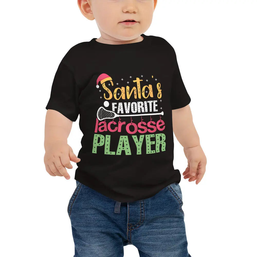 Baby Santa Jersey Short Sleeve Tee Coast 2 Coast Lax USA