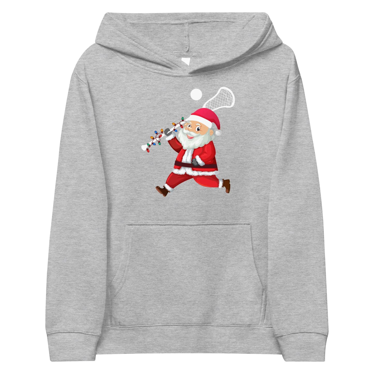 Kids Santa fleece hoodie Coast 2 Coast Lax USA