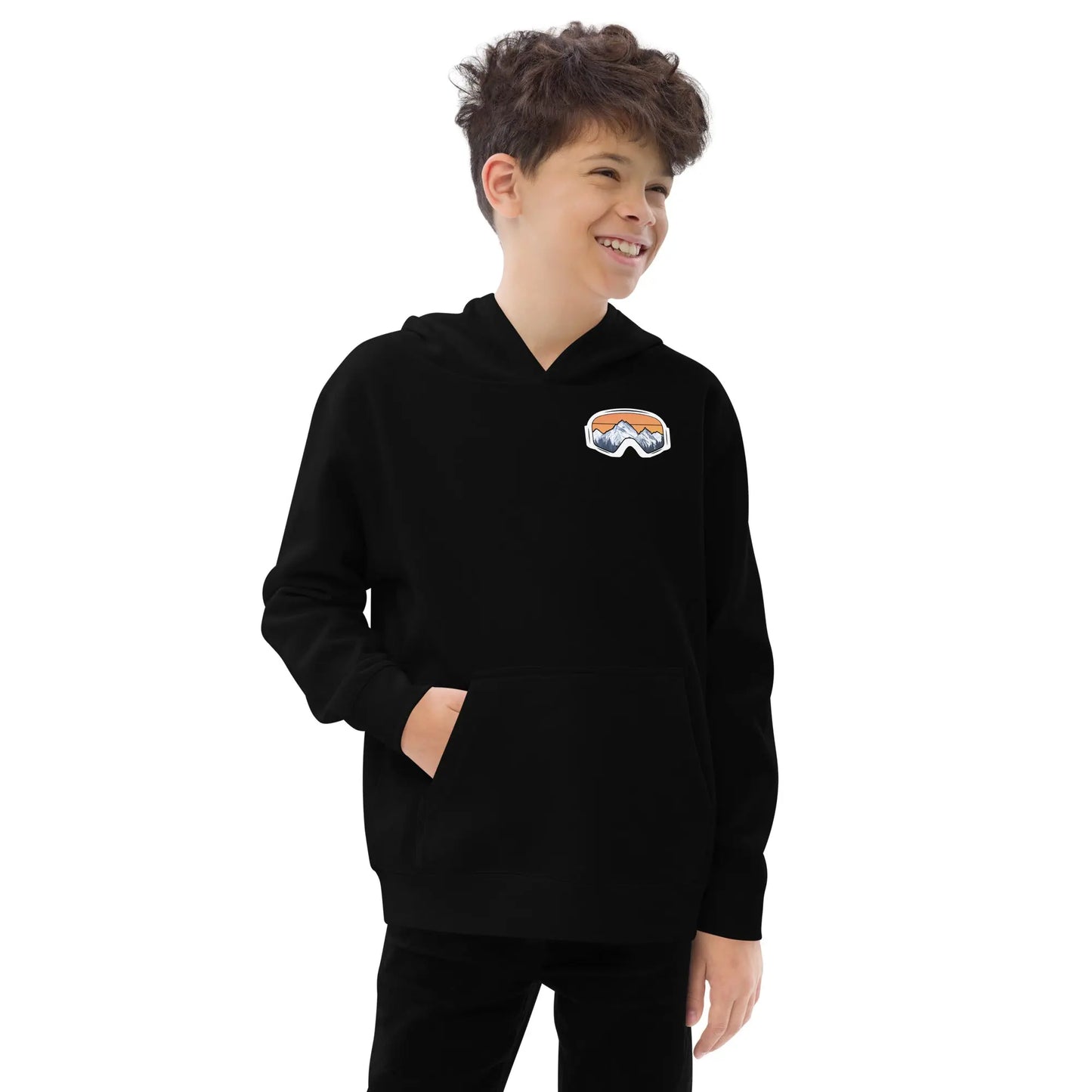 Kids Ski Lax fleece hoodie Coast 2 Coast Lax USA