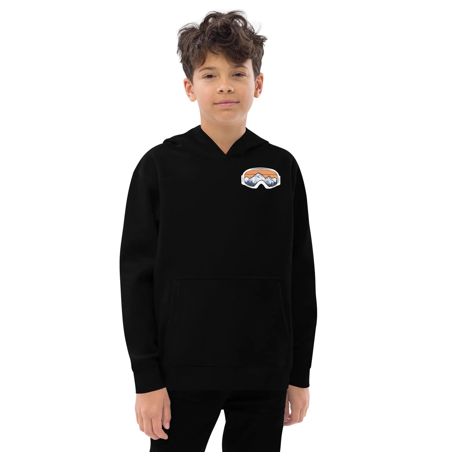 Kids Ski Lax fleece hoodie Coast 2 Coast Lax USA