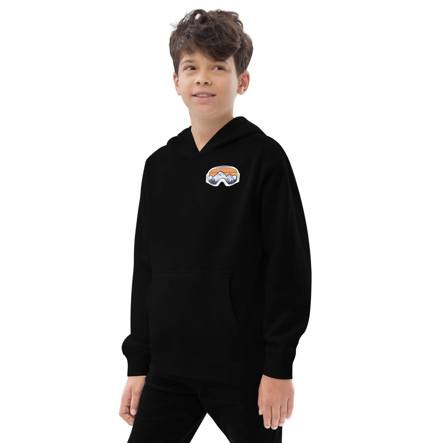 Kids Ski Lax fleece hoodie Coast 2 Coast Lax USA